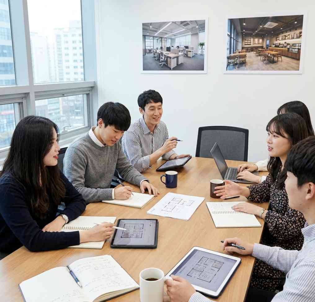 전략적 마케팅 본사 회의
